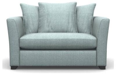 Heart of House Libby Fabric Cuddle Chair - Blue